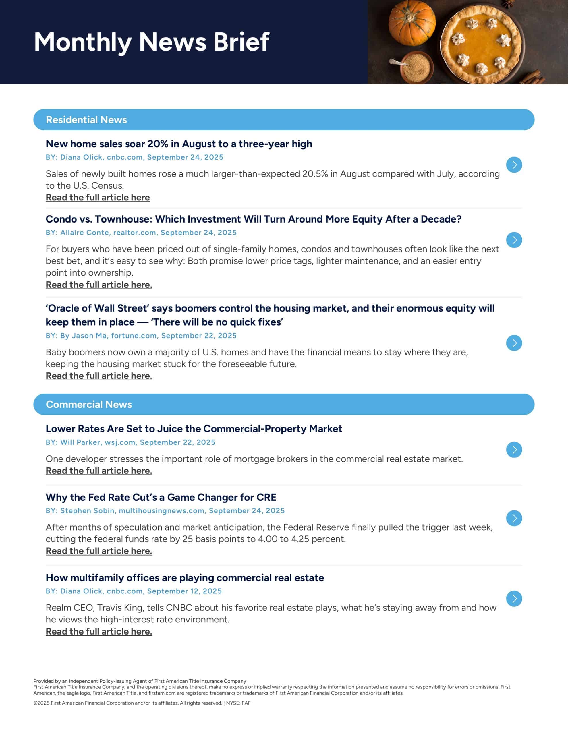 April News Brief